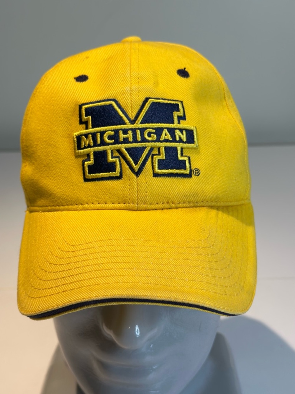 Signature Yellow and Navy Baseball Cap